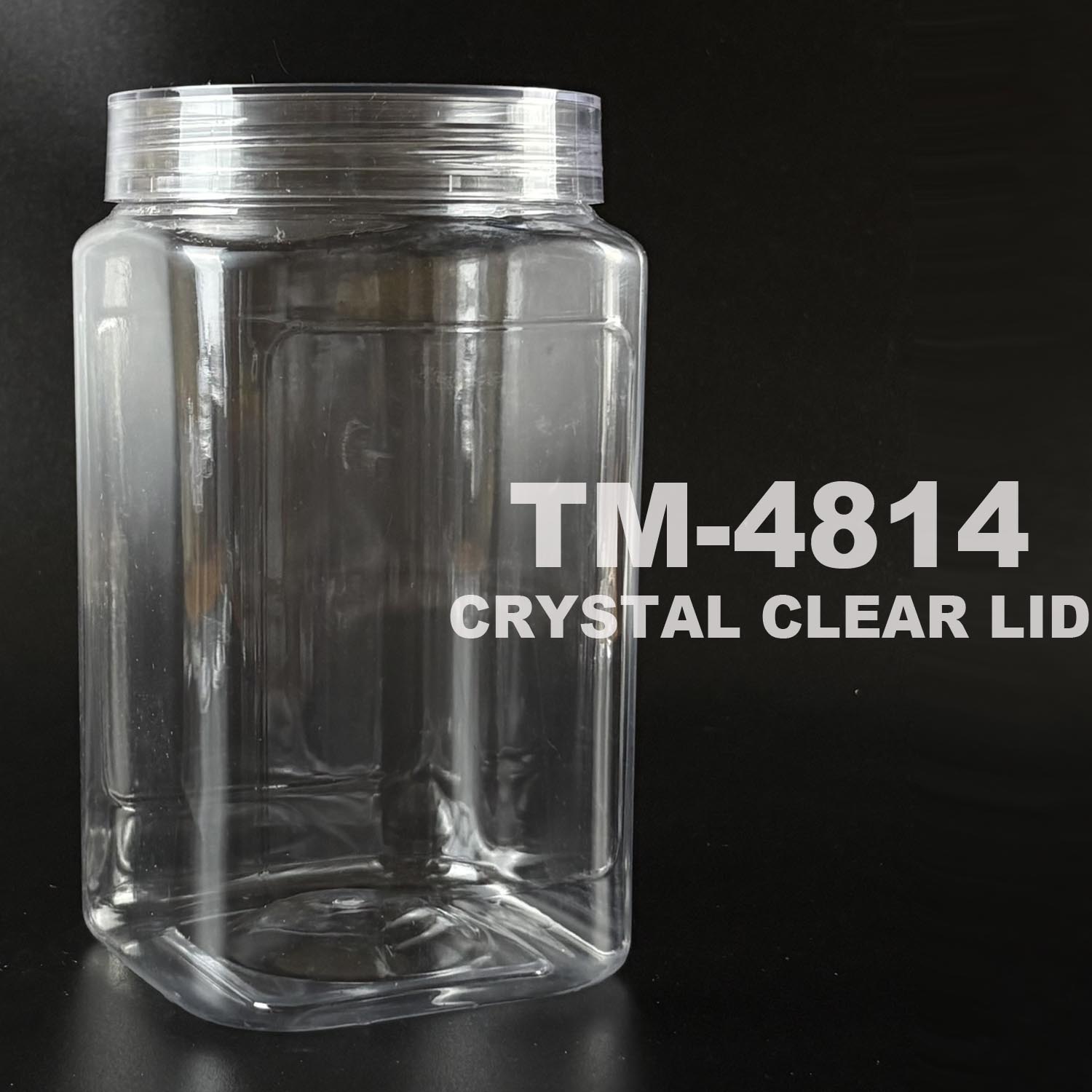 PET BOTTLE 1400ml with crystal clear lid