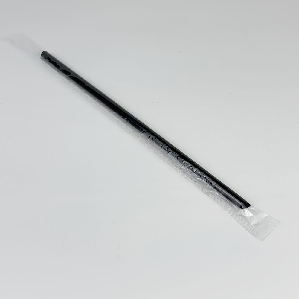 wrapped straw