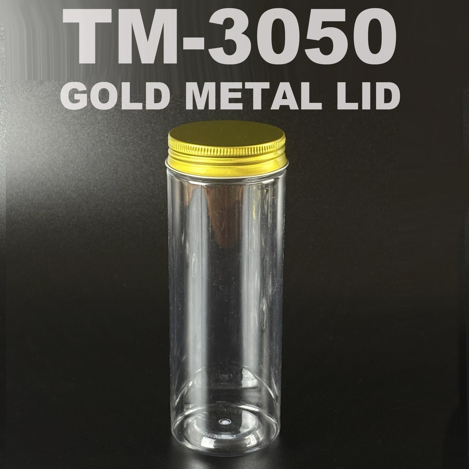 pet bottle 500ml with gold metal lid