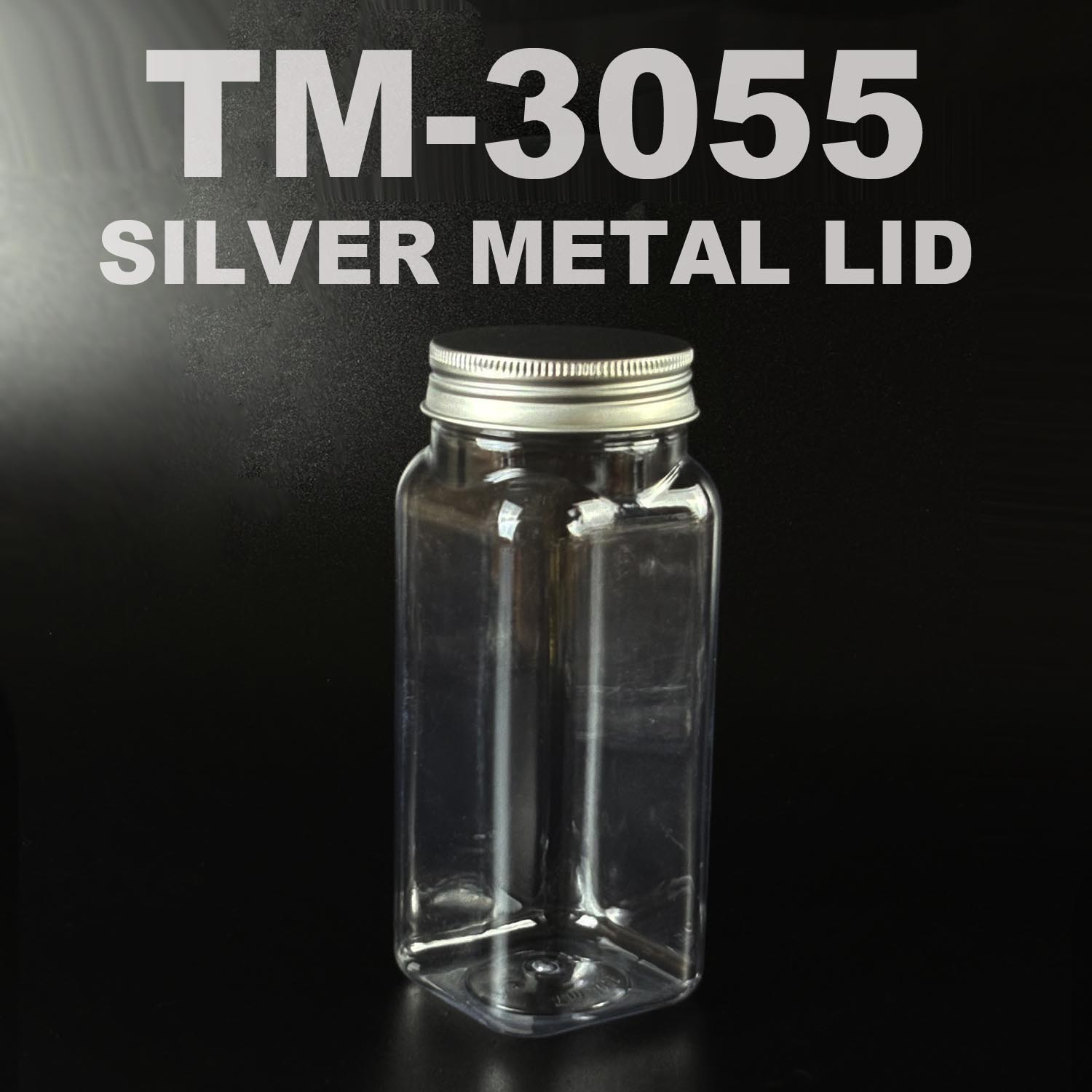 pet BOTTLE 500ml WITH SILVER METAL LID