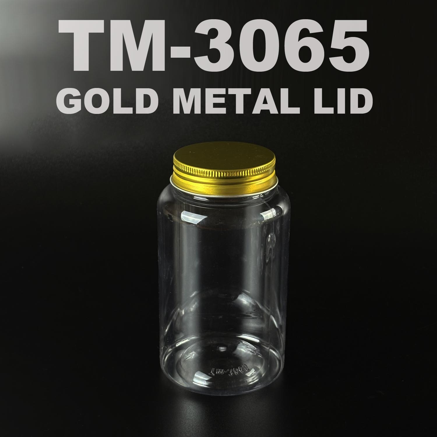 pet BOTTLE 650ml WITH GOLD METAL LID