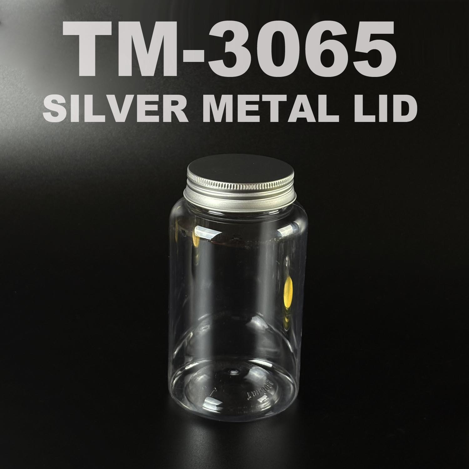 pet BOTTLE 650ml WITH SILVER METAL LID