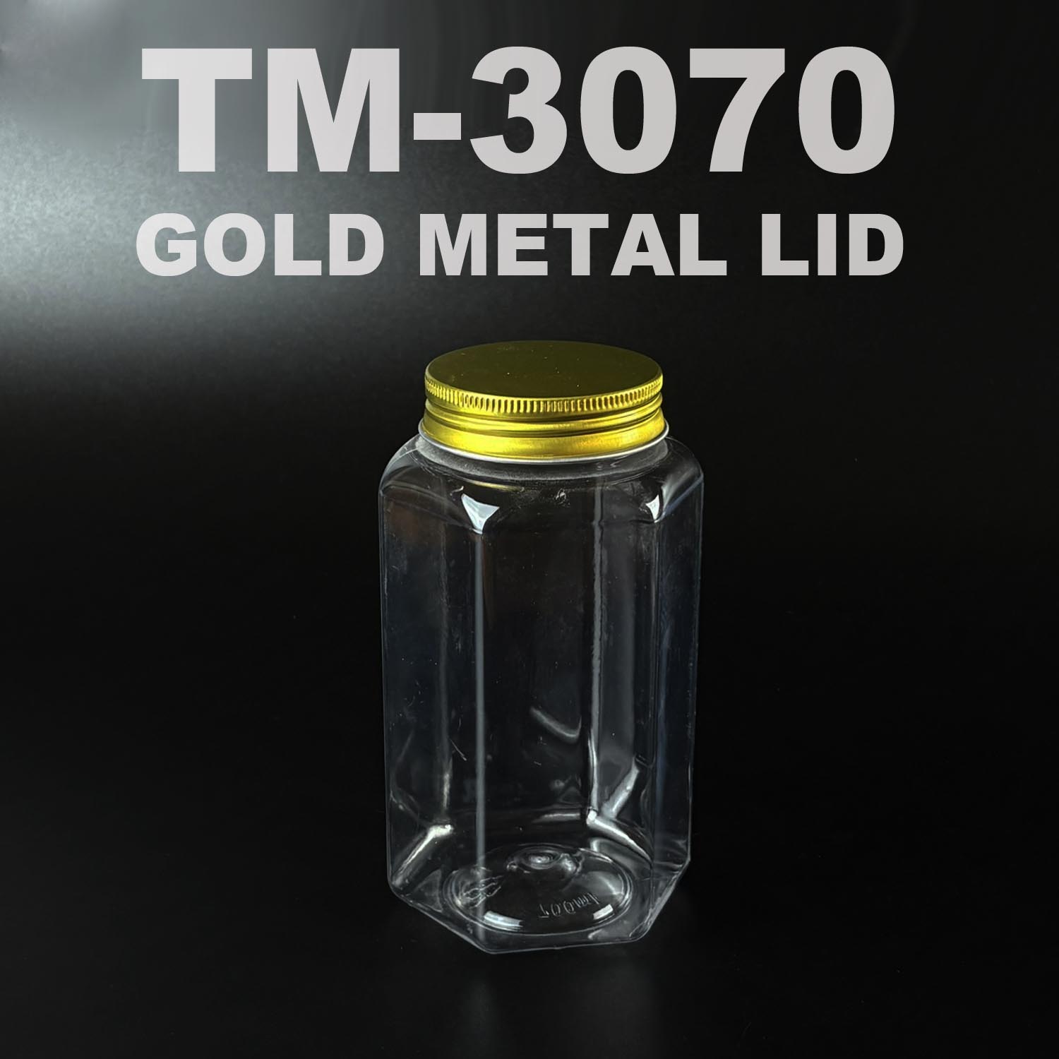 pet BOTTLE 700ML WITH GOLD METAL LID