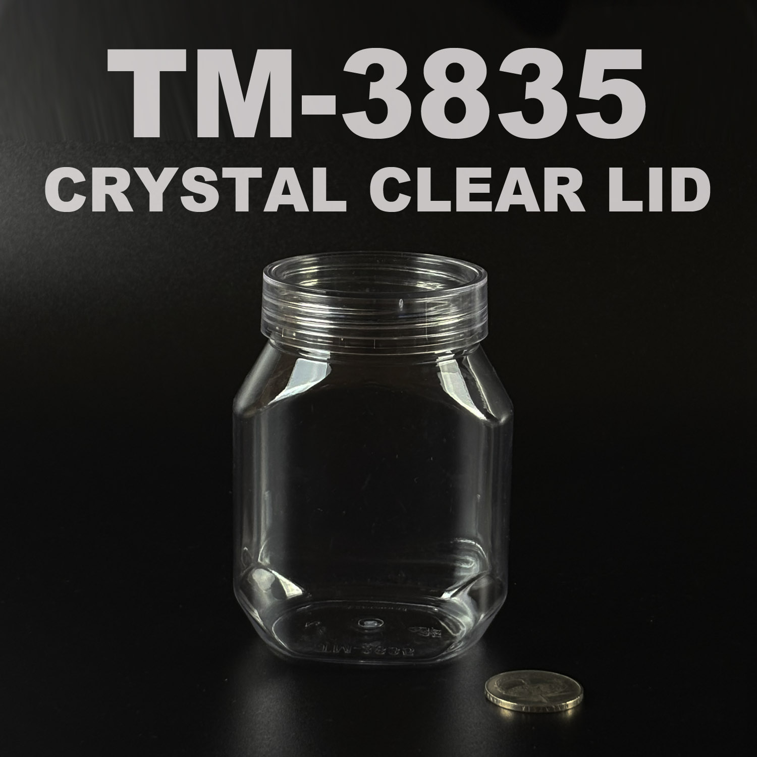 pet bottle 350ml with crystal clear lid