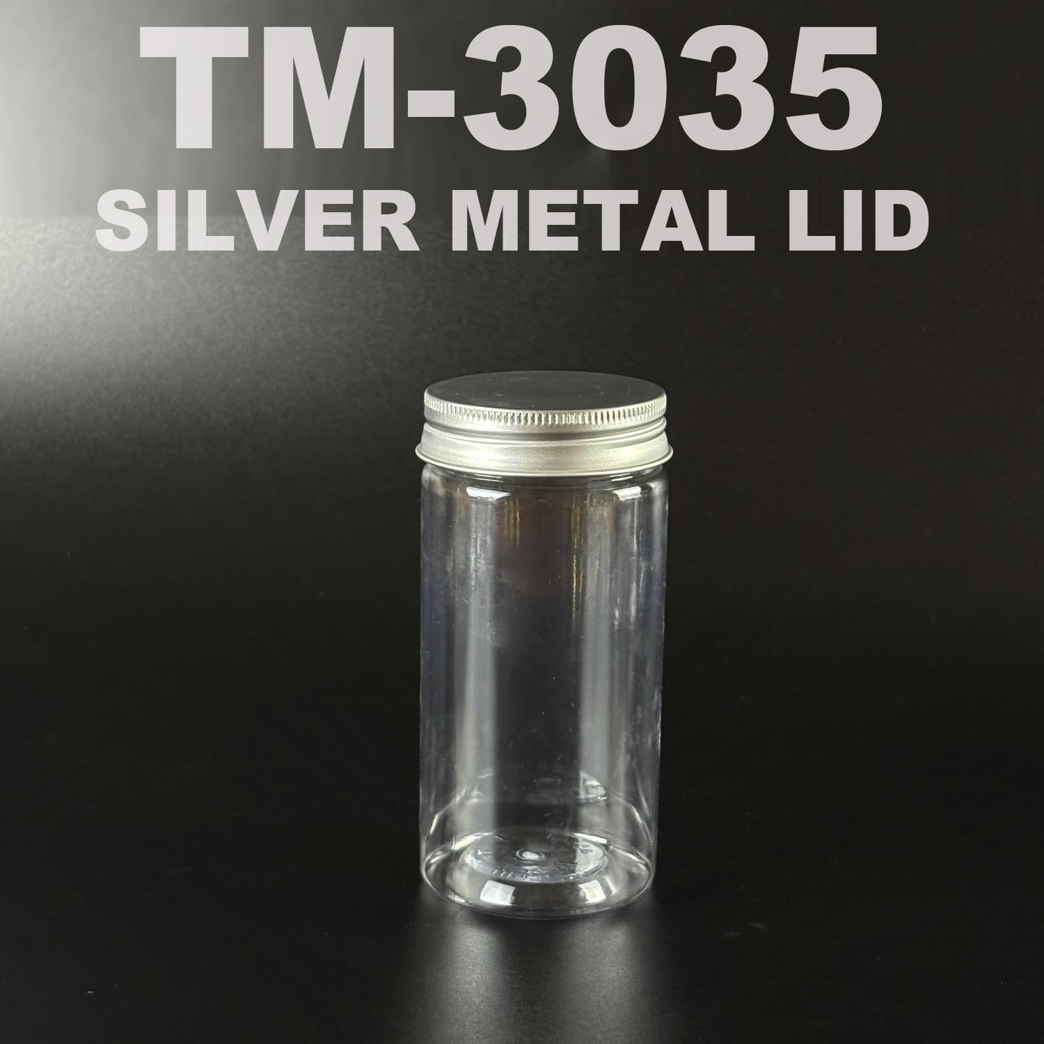 pet bottle 350ml with silver metal lid