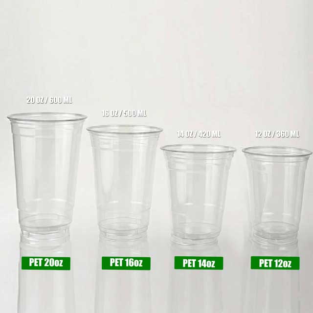 Go to PET Cup no lid Details