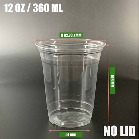 pet clear cup