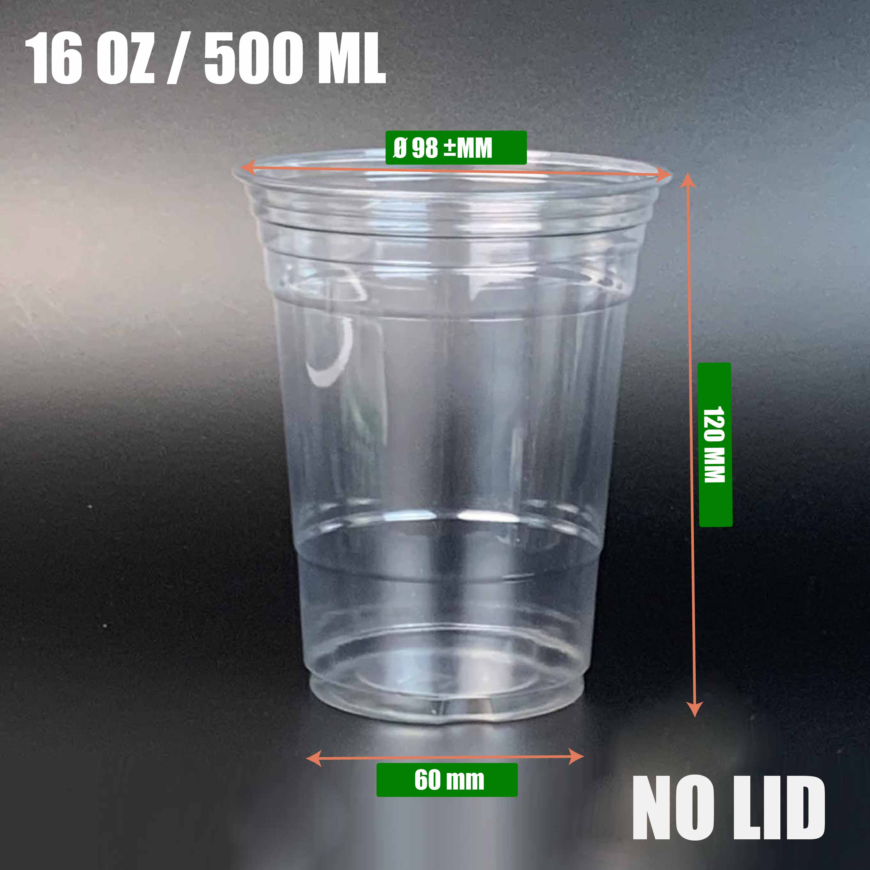 pet clear cup