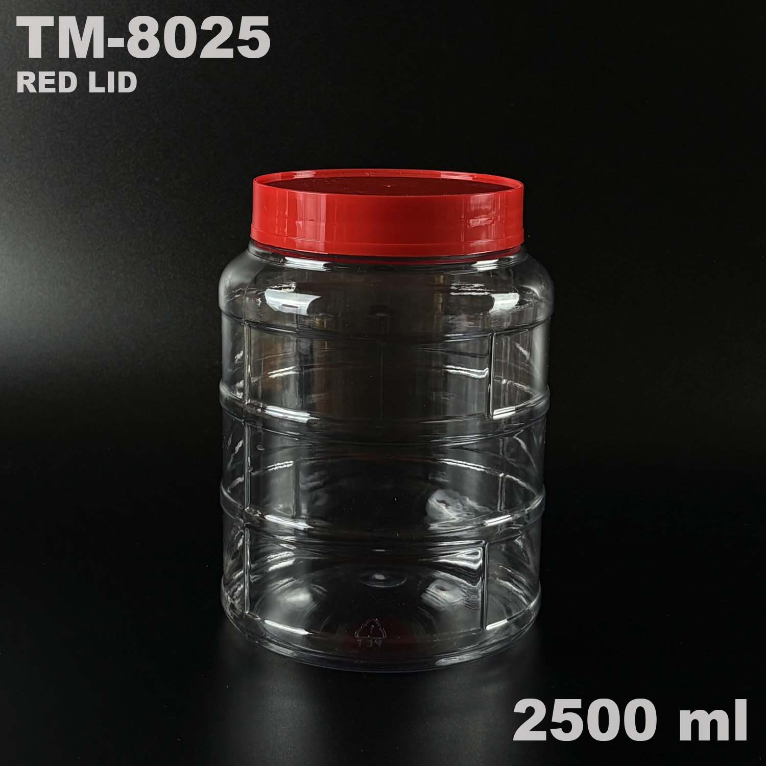 pet bottle 2500 ml with lid