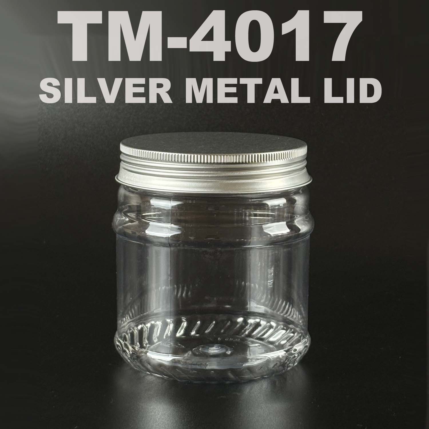 PET BOTTLE 750ml with silver metal lid