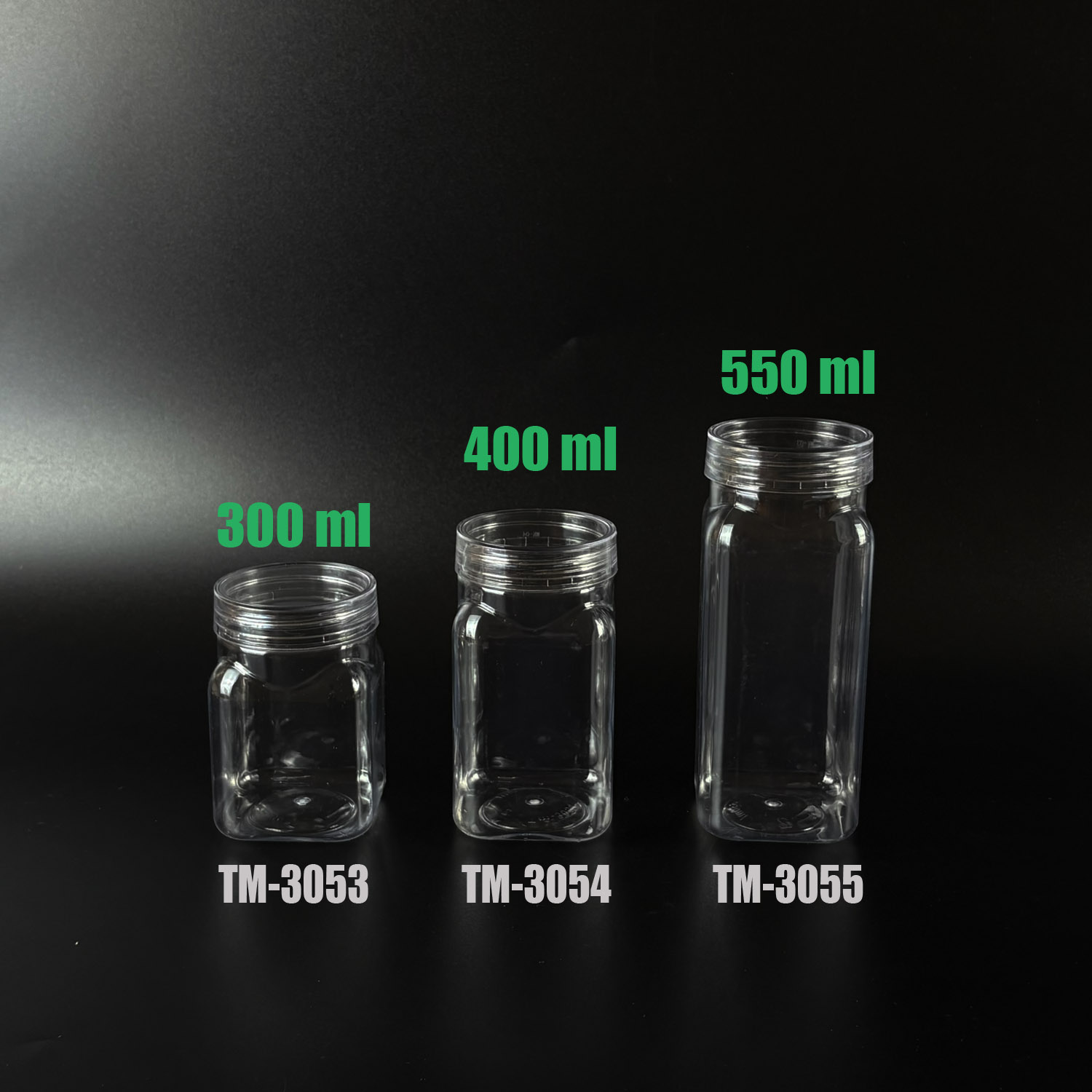 pet bottle 350 ml to 500ml with crystal clear lid