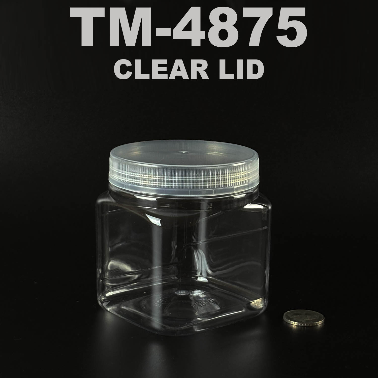 PET BOTTLE 750ml with clear lid