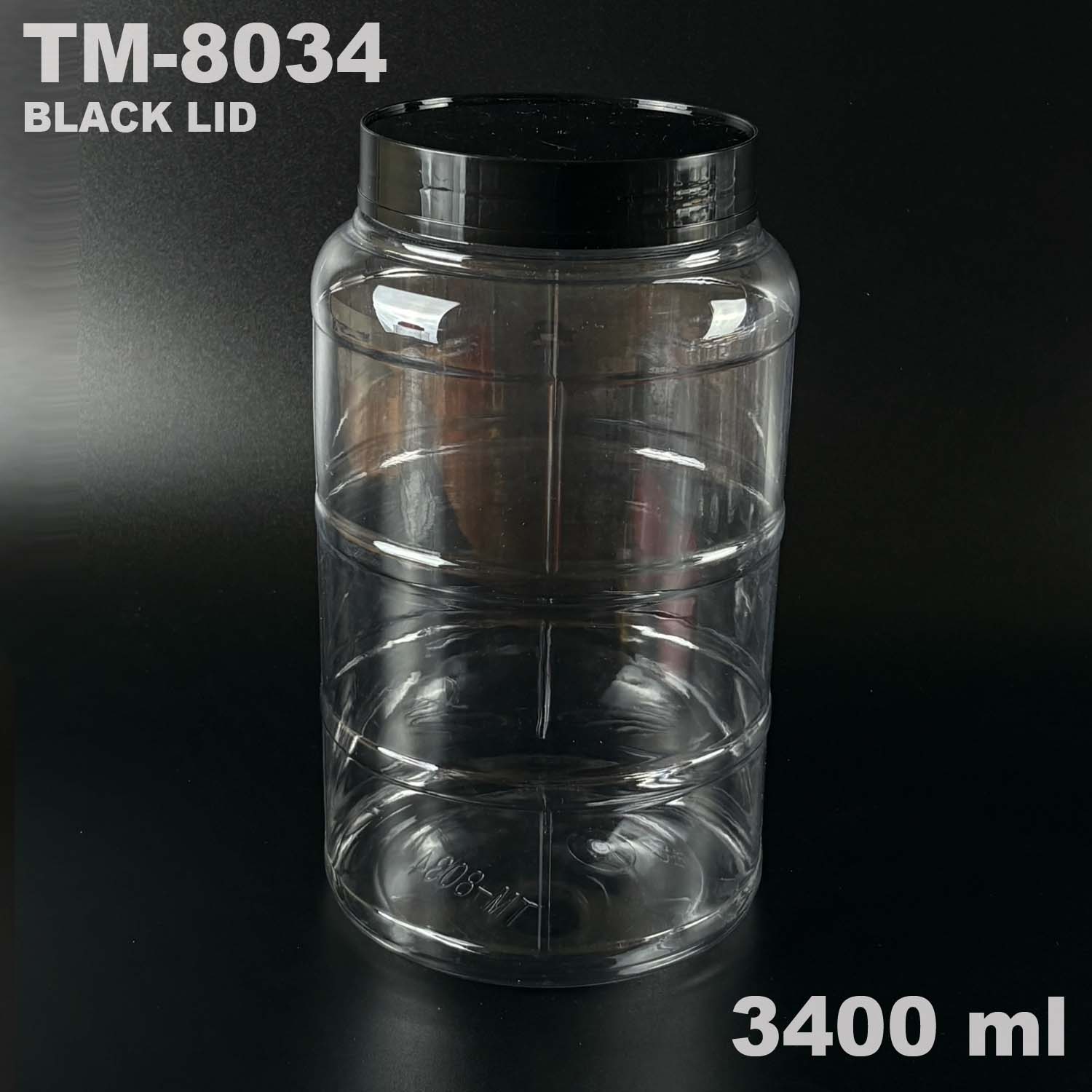 pet bottle 3400 ml with lid for muruku deepavali packing