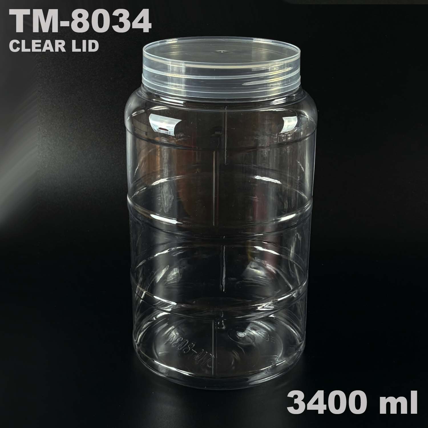 rdwj3400 or tm8034 jar with clear lid 