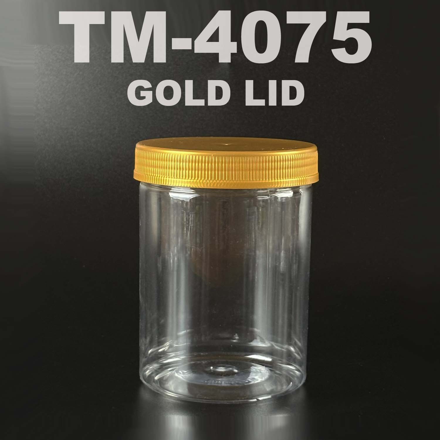 pet bottle 750ml with gold lid