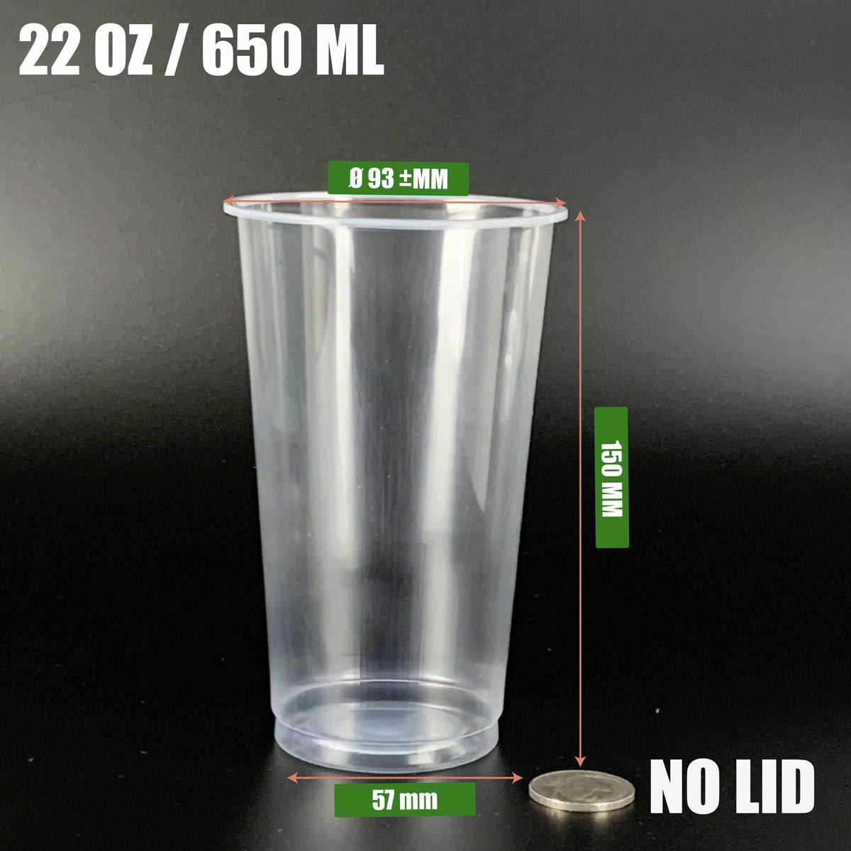 22oz cup no lid