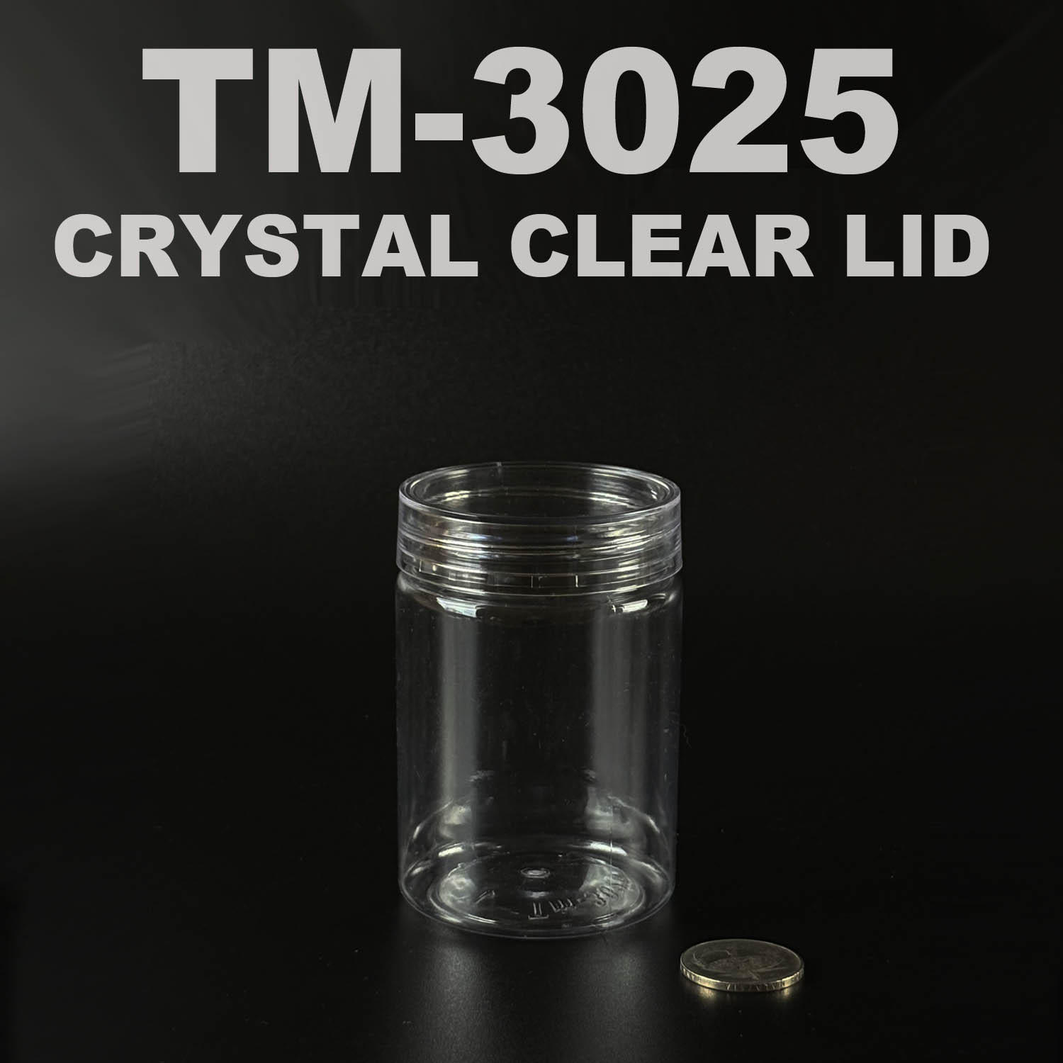 pet bottle 250ml with crystal clear lid